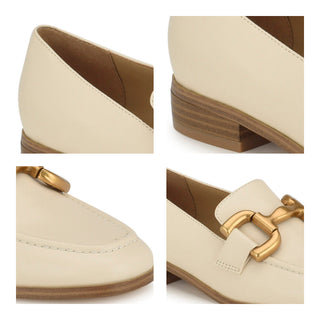 Zapato Tipo Mocasin NINE WEST Wnlilma3  Sintetico Color Blanco