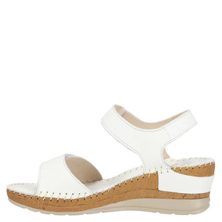 Zapato con Plataforma W CONFORT Wtkory  Piel Color Blanco