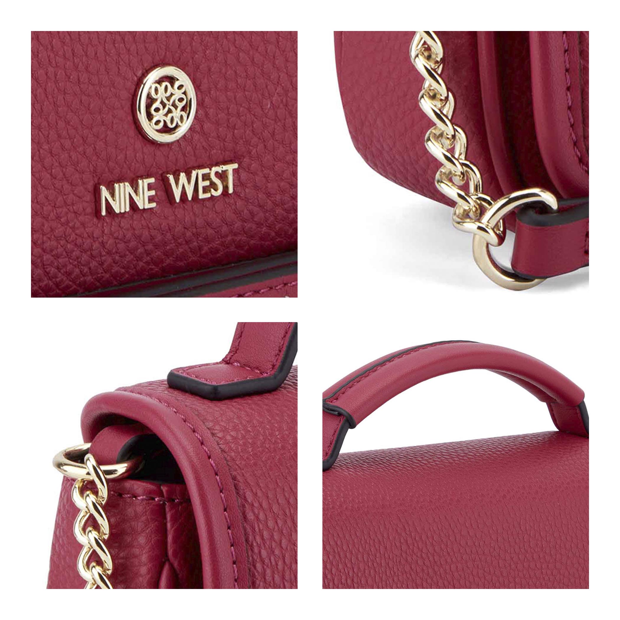 Bolsa nine west roja sale