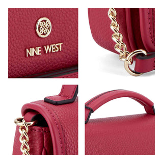 Bolsa Crossbody NINE WEST Ngv127378 Delaine Sintetico Color Morado