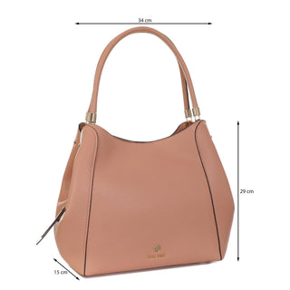 Bolsa tote NINE WEST Ngv130623  Sintetico Color Rosa