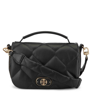 Bolsa Crossbody NINE WEST Ngq135820 Rainey Sintetico Color Negro