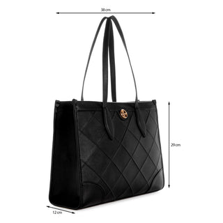 Bolsa Tote NINE WEST Nns138023 Graysen Sintetico Color Negro