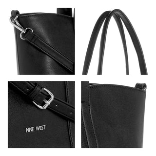 Bolsa Tote NINE WEST Nym515725 Kyndall Sintetico Color Negro