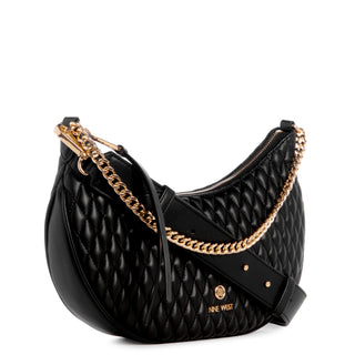 Bolsa Crossbody NINE WEST Ngq130413 Caelia Sintetico Color Negro