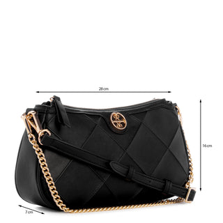 Bolsa Crossbody NINE WEST Nns138073 Graysen Sintetico Color Negro