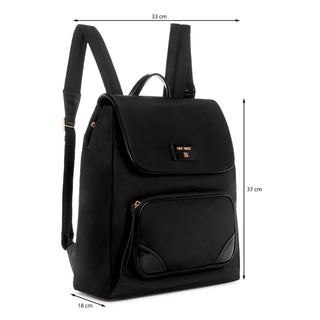 Mochila NINE WEST Ngy137733 Winsland Sintetico Color Negro