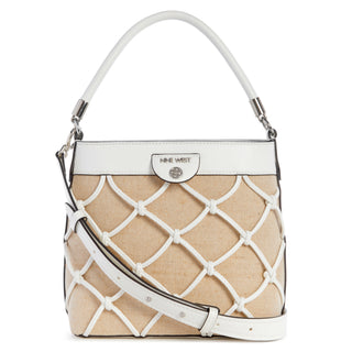 Bolsa Crossbody NINE WEST Nyw137104  Textil Color Blanco