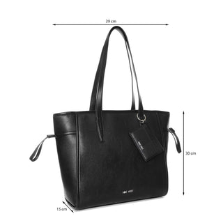 Bolsa Tote NINE WEST Nym515624 Kyler Sintetico Color Negro