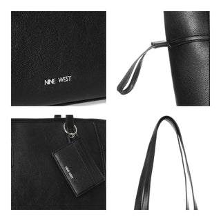 Bolsa Tote NINE WEST Nym515624  Sintetico Color Negro