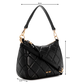 Bolsa Shoulder NINE WEST Ngq512373  Sintetico Color Negro