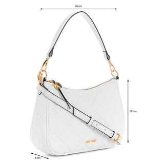 Bolsa Shoulder NINE WEST Ngq512373  Sintetico Color Blanco