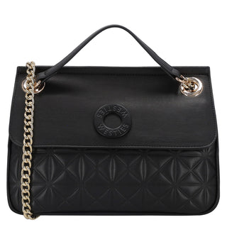 Bolsa Crossbody WESTIES Hbaeirithwe Baljeet Sintetico Color Negro