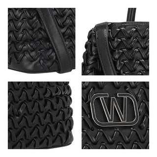 Bolsa de Mano WESTIES Hbalreschawe  Sintetico Color Negro