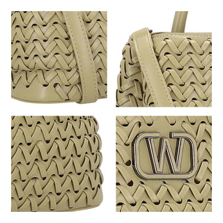 Bolsa de Mano WESTIES Hbalreschawe  Sintetico Color Verde