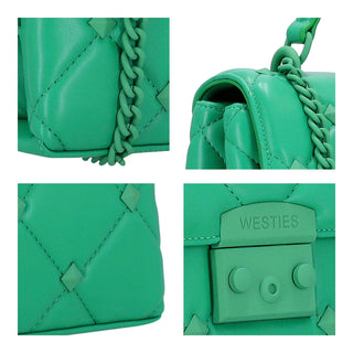 Bolsa Crossbody WESTIES Hbamarillo2we  Sintetico Color Verde