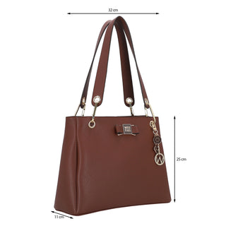 Bolsa Hobo WESTIES Hbarsenewe Cerasus Sintetico Color Cafe