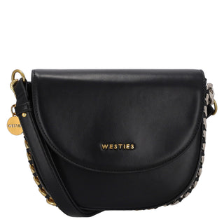 Bolsa Crossbody WESTIES Hbgracelandwe  Sintetico Color Negro