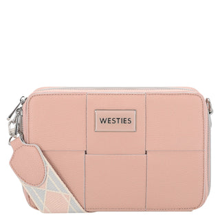 Bolsa Crossbody WESTIES Hbhotoriwe  Sintetico Color Rosa