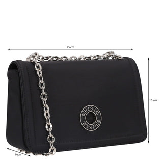 Bolsa Crossbody WESTIES Hbjiattian2we  Textil Color Negro