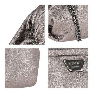 Bolso Clutch o Bolso de Mano WESTIES Hbpunot2we Horologii Sintetico Color Metalico