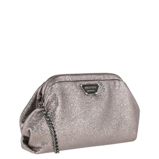 Bolso Clutch o Bolso de Mano WESTIES Hbpunot2we Horologii Sintetico Color Metalico