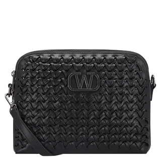 Bolsa Crossbody WESTIES Hbsextantiswe  Sintetico Color Negro