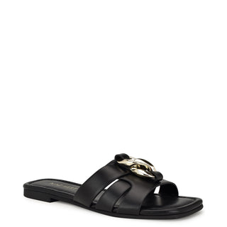 Sandalia NINE WEST Wnquana3  Sintetico Color Negro