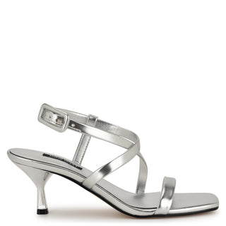 Sandalia NINE WEST Wnhanni3  Sintetico Color Metalico