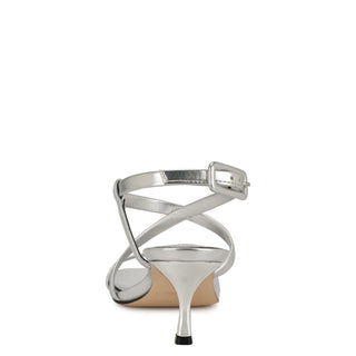 Sandalia NINE WEST Wnhanni3  Sintetico Color Metalico