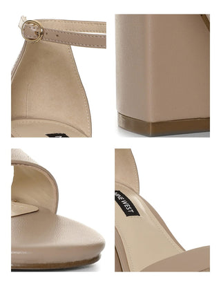 Sandalia NINE WEST Wntoniann3  Sintetico Color Beige