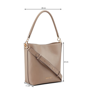 Bolsa Crossbody NINE WEST Ngn121301  Sintetico Color Cafe