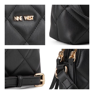 Bolsa Crossbody NINE WEST Ngq129269  Sintetico Color Negro