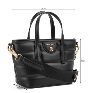 Bolsa Tote NINE WEST Ngq129475  Sintetico Color Negro