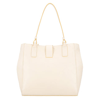 Bolsa Tote WESTIES Hblombardiwe  Sintetico mo Color Blanco