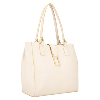 Bolsa Tote WESTIES Hblombardiwe  Sintetico mo Color Blanco