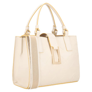 Bolsa de Mano WESTIES Hblottery8we  Sintetico mo Color Blanco