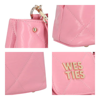 Bolsa de Mano WESTIES Hbzetinawe  Sintetico Color Rosa