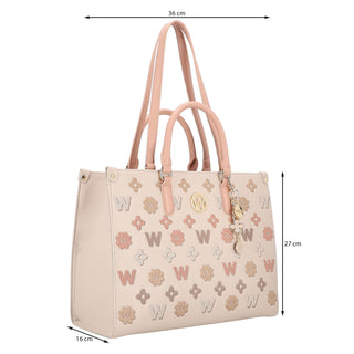 Bolsa Tote WESTIES Hbsabahwe  Sintetico mo Color Multicolor