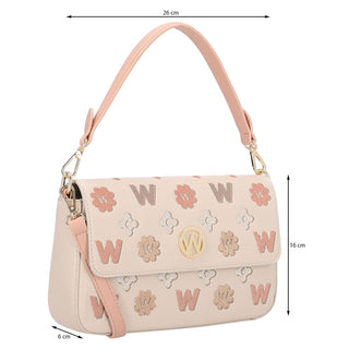 Bolsa Crossbody WESTIES Hboyukiwe  Sintetico mo Color Multicolor