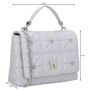 Bolsa Crossbody WESTIES Hbvicianawe  Sintetico Color Gris