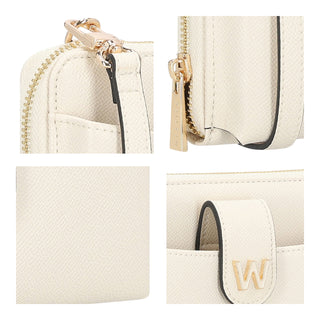 Cartera WESTIES Hbkhara2we  Sintetico Color Blanco