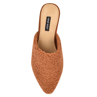 Zapato Destalonado NINE WEST Wnfurzy2-a  Textil Color Cafe