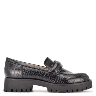 Zapato Tipo Mocasin NINE WEST Wngarren3  Sintetico Color Negro