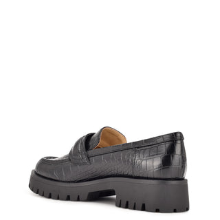 Zapato Tipo Mocasin NINE WEST Wngarren3  Sintetico Color Negro