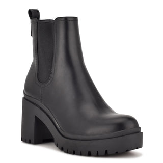 Botín con Plataforma NINE WEST Wnquies3-a  Sintetico Color Negro