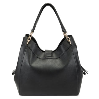 Bolsa Hobo NINE WEST Ngb122023 Clara Sintetico Color Negro