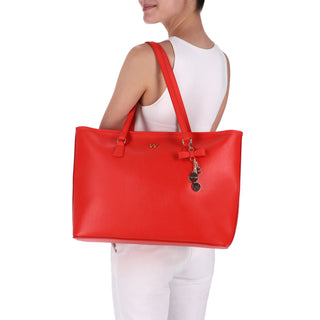 Bolsa Tote WESTIES Hbkirkwood22we Suzumeno Sintetico Color Rojo