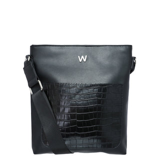 Bolsa Crossbody WESTIES Hbcefisowe Fasoli Sintetico Color Negro