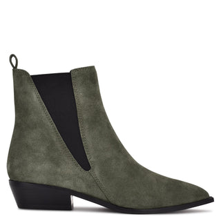 Botin NINE WEST Wndanzy  Piel acabado gamuza Color Verde